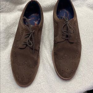 Ted Baker London Dark Brown Brogue Oxfords